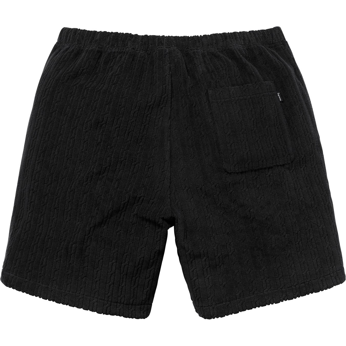 Cable Knit Terry Short view 3